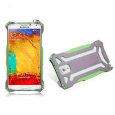 Samsung Galaxy Note 3 - R-Just Outdoor Ultra Light Aviation Aluminium Drop-proof Metal Phone Protective Cover Case - Green